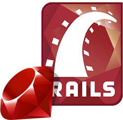 ruby on rails (ROR) logo