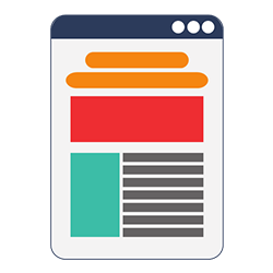 Web design layout