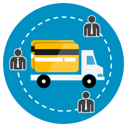 payment shipping gateway integration Icon